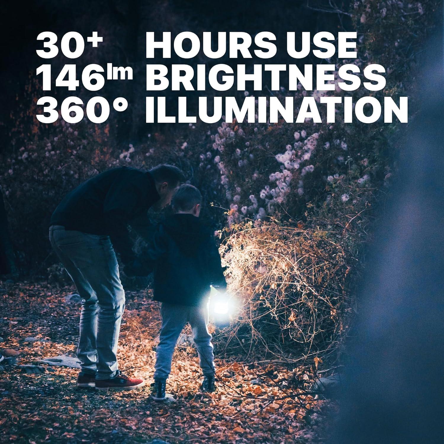 imageMalloMe Camping Lantern Multicolor 4 Pack Lanterns for Power Outages Camping Lights for Tent Hanging Camp Light Tent Lamp Emergency Battery Powered LED Lantern Rechargeable Batteries Not Included4 Colors