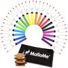imageMalloMe Smores Sticks for Fire PitRotating 34 inch Marshmallow Roasting Sticks Smores Kit Outdoor Accessories for Campfire Smore Skewers Hot Dog Fork Camping Essentials Bonfire Gear Long 10 PackSet of 20