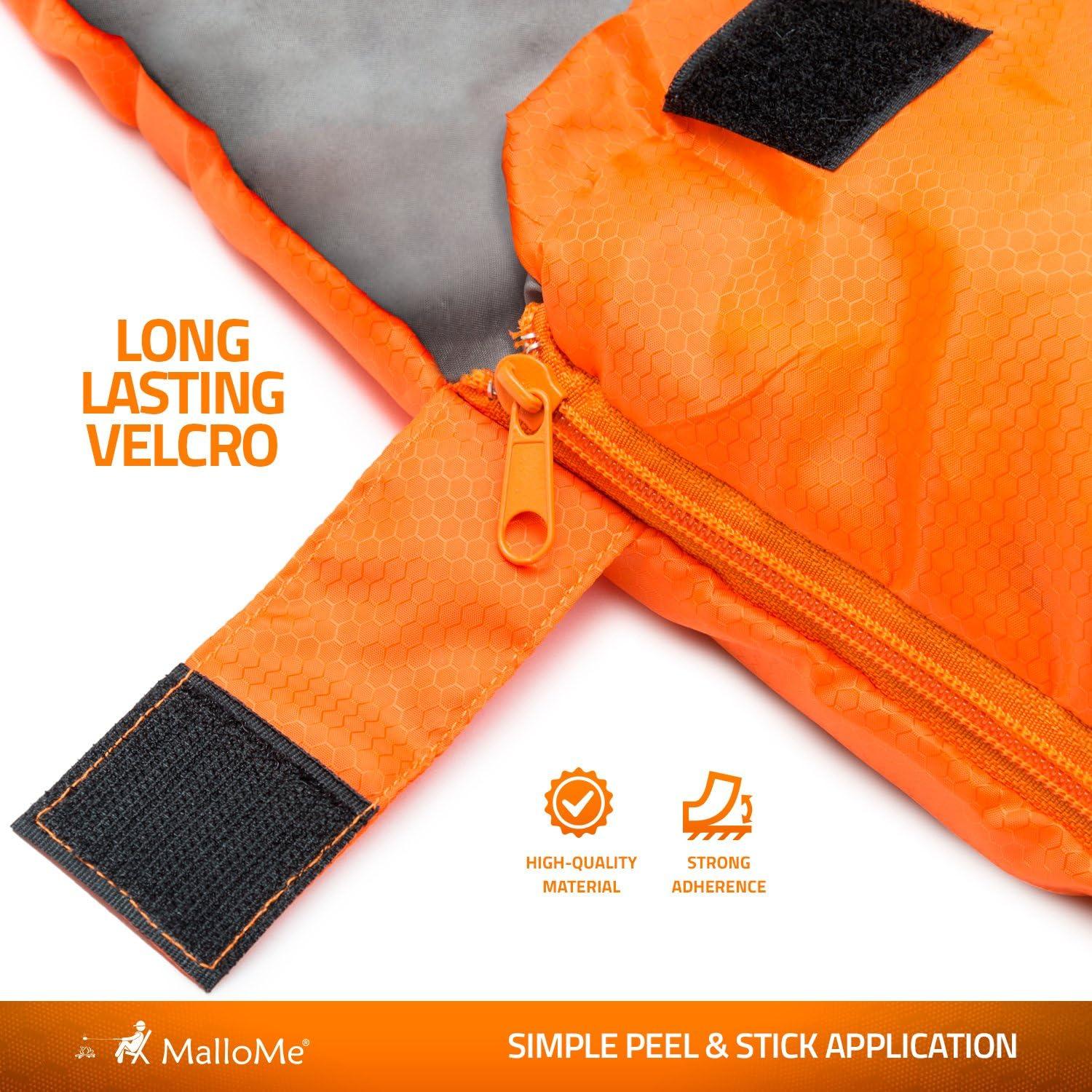 image:imageMalloMe Sleeping Bags for Adults Cold Weather amp Warm Backpacking Camping Sleeping Bag for Kids 1012 Girls Boys Lightweight Compact Camping Essentials Gear Accessories Hiking Sleep Must HavesSunburst Orange